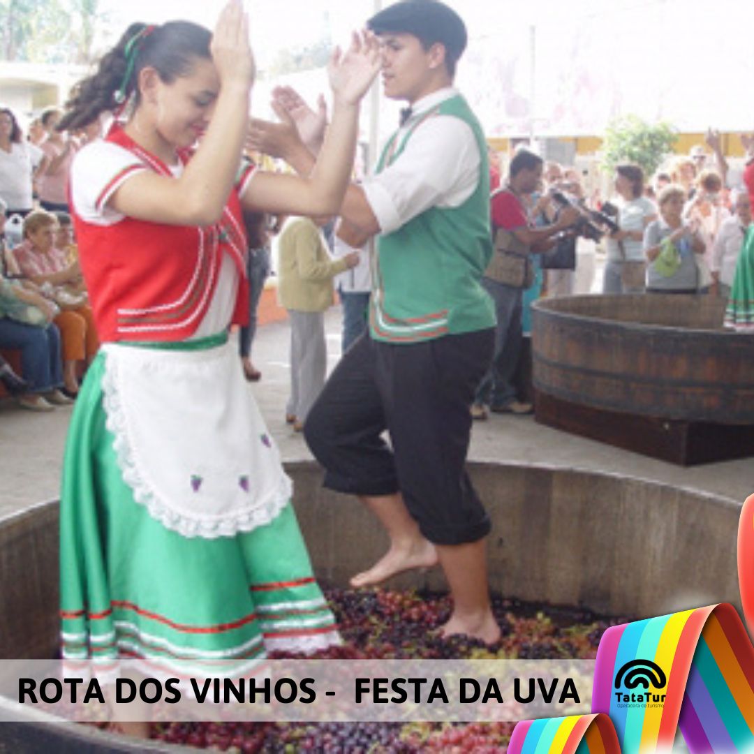 ROTA DOS VINHOS + FESTA DA UVA - 01/02/2025