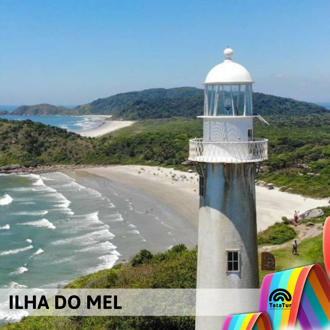 ILHA DO MEL + CURITIBA - PR - 03 A 05/01/2025